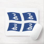 Martinique Flag Mousepad (Mit Mouse)