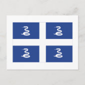 Martinique Flag Postkarte (Vorderseite)