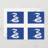Martinique Flag Postkarte (Vorne/Hinten)