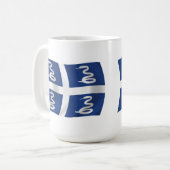 Martinique Flag Tasse (Vorderseite Links)