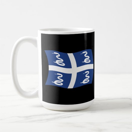 Martinique Flag Tasse (Links)