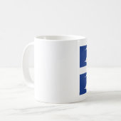 Martinique-Flagge Kaffeetasse (Vorderseite Links)