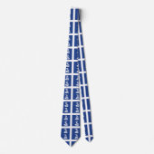 Martinique-Flagge Krawatte (Vorderseite)