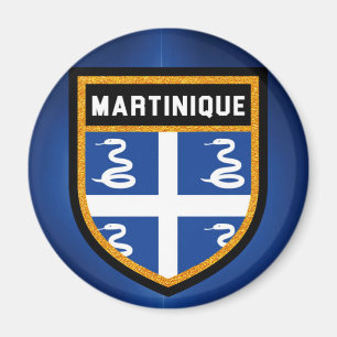 Martinique-Flagge Magnet