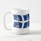 Martinique Flagge Tasse (Links)