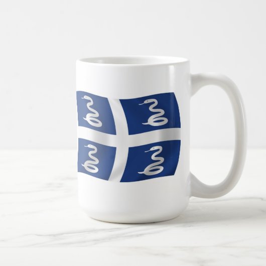 Martinique Flagge Tasse (Rechts)
