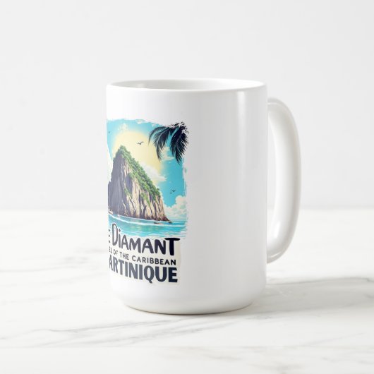MARTINIQUE KAFFEETASSE (VorderseiteRechts)