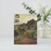 Martinique Landscape von Paul Gauguin, 1887 Postca Postkarte (Stehend Vorderseite)