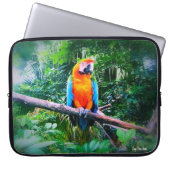 Martinique Macaw Laptopschutzhülle (Vorderseite)