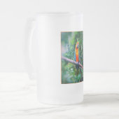 Martinique Macaw Mattglas Bierglas (Vorderseite Links)