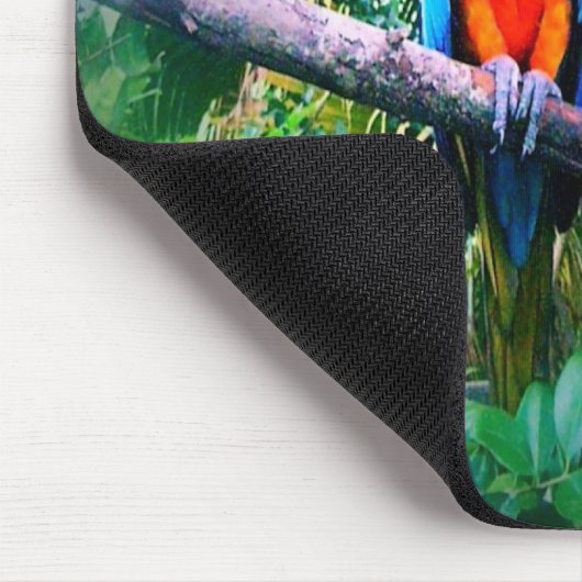 Martinique Macaw Mousepad (Ecke)