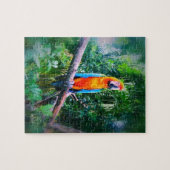 Martinique Macaw Puzzle (Horizontal)