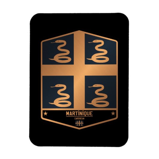 Martinique Magnet (Vertikal)