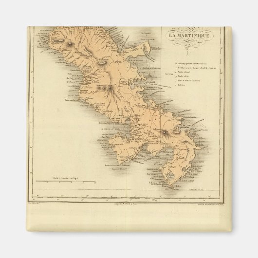 Martinique Magnet (Vorne)