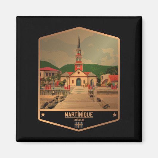 Martinique Magnet (Vorne)