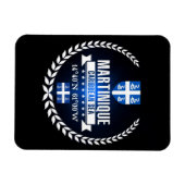 Martinique Magnet (Horizontal)