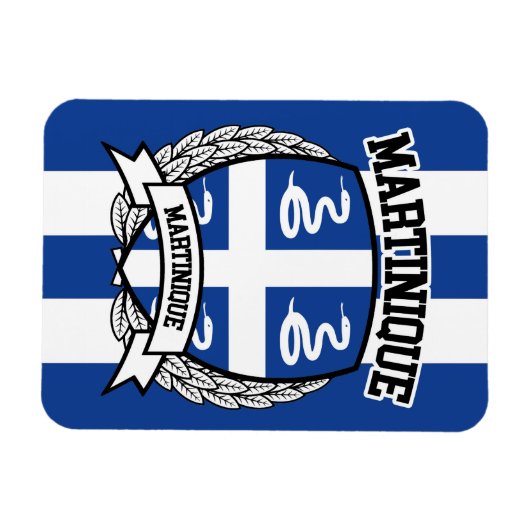 Martinique Magnet (Horizontal)