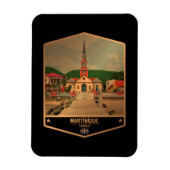 Martinique Magnet (Vertikal)