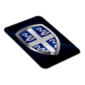 Martinique Metallic Emblem Magnet (Rechte Seite)
