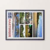 Martinique - Mosaik - Puzzle (Horizontal)