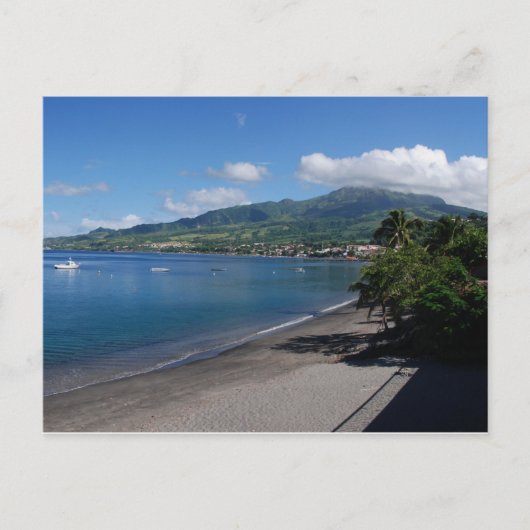 Martinique Panorama Postkarte (Vorderseite)