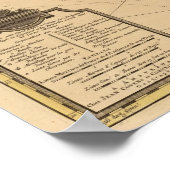 Martinique Poster (Ecke)