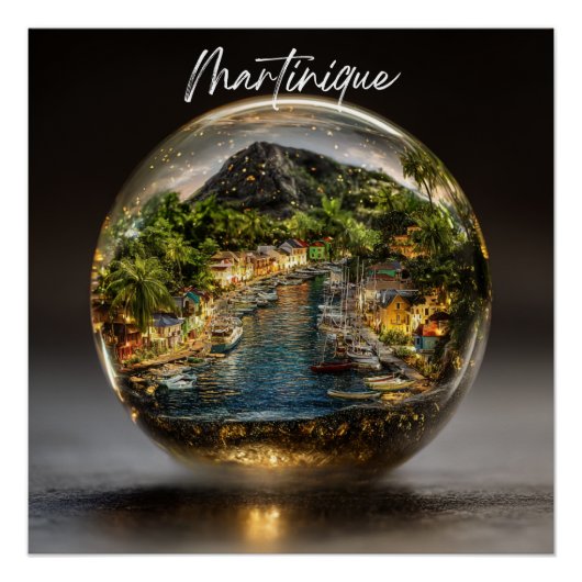 Martinique Poster (Vorderseite)