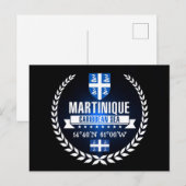 Martinique Postkarte (Vorne/Hinten)