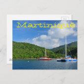 Martinique Postkarte (Vorne/Hinten)