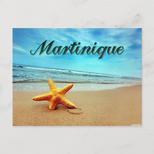 Martinique Postkarte (Vorderseite)