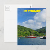 Martinique Postkarte (Vorne/Hinten)