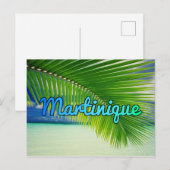 Martinique Postkarte (Vorne/Hinten)