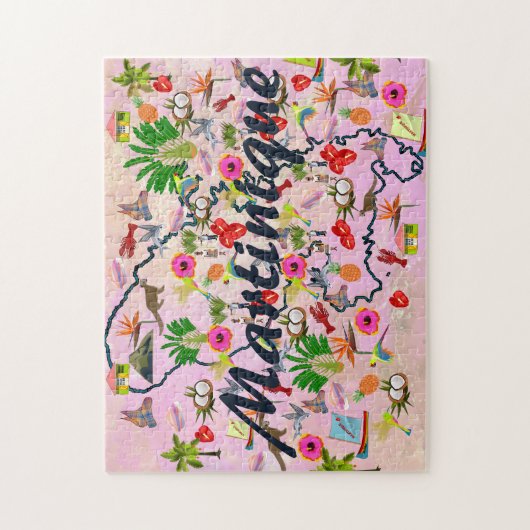 Martinique Puzzle (Vertikal)