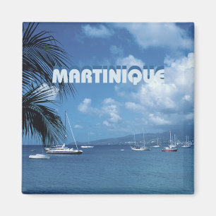 Martinique-Reise-Foto-Andenken-Kühlschrankmagnete Magnet