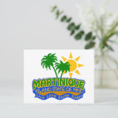 Martinique Staat der Postkarte des Geistes (Stehend Vorderseite)