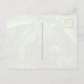 Martinique tropical garden,  travel postkarte (Rückseite)