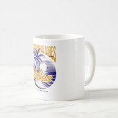 Martinique Vibes – Sonne Rum Sand Kaffeetasse (VorderseiteRechts)