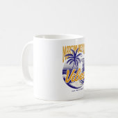 Martinique Vibes – Sonne Rum Sand Kaffeetasse (Vorderseite Links)