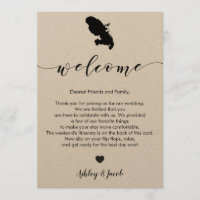 Martinique Wedding Welcome Letter & Itinerary