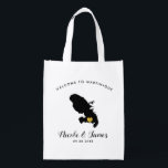 Martinique Wedding Welcome Tote Bag, Goldenes Herz Wiederverwendbare Einkaufstasche<br><div class="desc">Füllen Sie diese Begrüßungstasche mit Lieblingsgerichten für Ihre Gäste aus,  wenn sie in Martinique ankommen!</div>