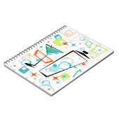 Martinis A Go-Go-Notebook Notizblock (Linke Seite)