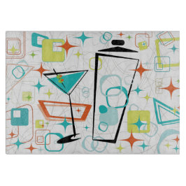 Martinis ein Gehen-Gehen Glasschneiden-Brett Schneidebrett