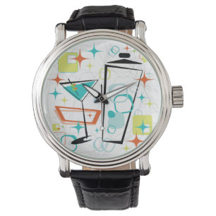 Martinis eine Gehen-Gehen Uhr