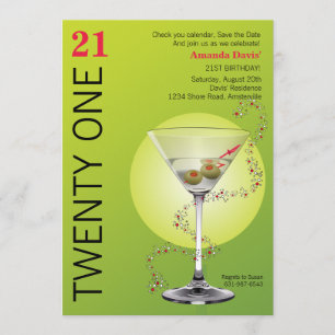 Martinis Einladung bitte