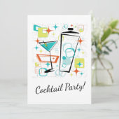 Martinis Gehen-Gehen! Einladung (Stehend Vorderseite)