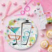 Martinis Gehen-Gehen! Pappteller (Party)