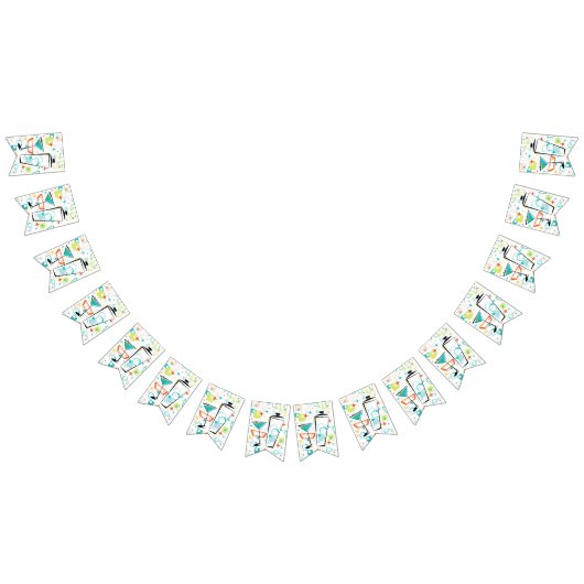 Martinis Gehen-Gehen! Wimpelkette (Alle)