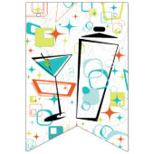 Martinis Gehen-Gehen! Wimpelkette (Dritte Fahne)