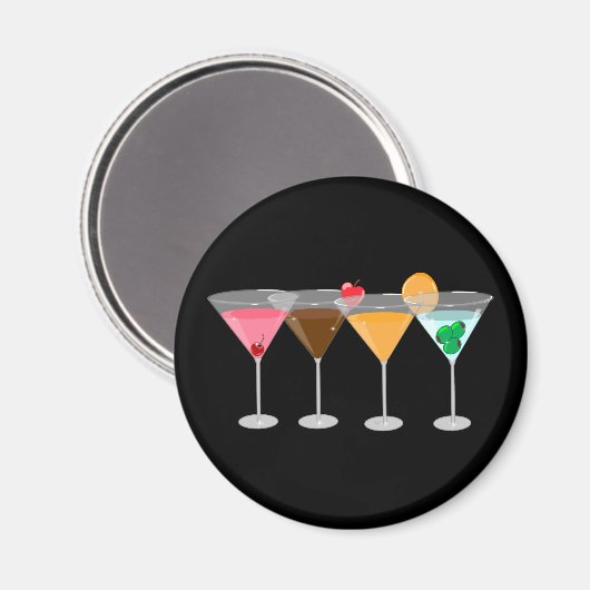 MARTINIS MAGNET (Vorderseite/Rückseite)