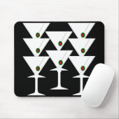 Martinis Mouse Pad Mousepad (Mit Mouse)